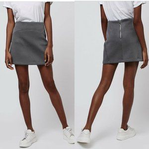 NWT Topshop Gray Mini Skirt